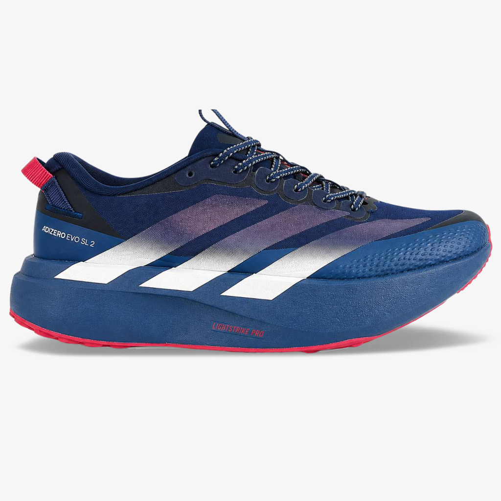 Adidas Adizero EVO SL ATR - Azul Marinho/Vermelho