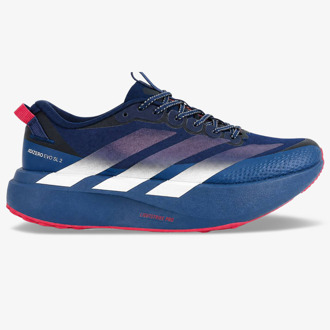 Adidas Adizero EVO SL ATR - Azul Marinho/Vermelho