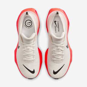 Nike Invincible Run 3 - Branco/Vermelho Neon
