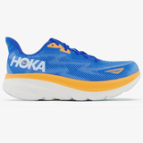 Hoka Clifton 9 – Azul/Laranja