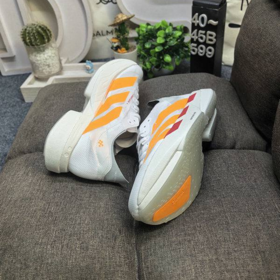 Adidas Adizero Adios Pro 4 Branco/Laranja