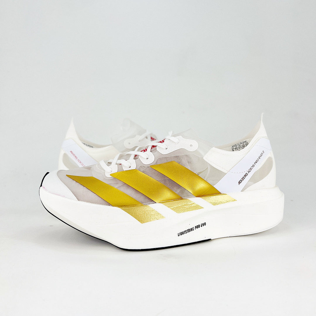 Adidas Adizero Adios Pro Evo 2 - Branco/Dourado - imagem 1
