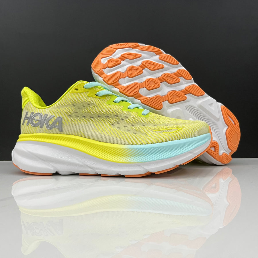 HOKA Clifton 9 Rosa e Azul – imagem 3 de 5