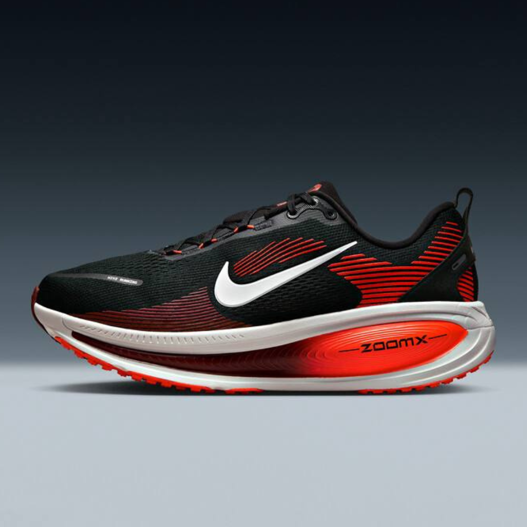 Nike Vomero 18 - Preto/Vermelho