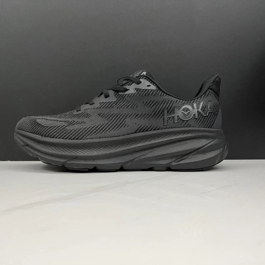 HOKA Clifton 9 Cinza e Branco – imagem 1 de 5