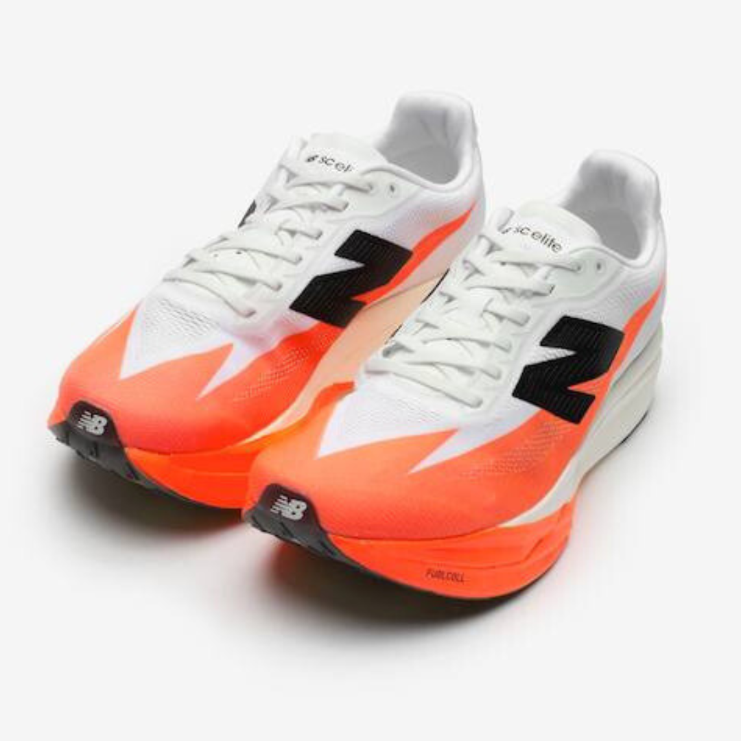New Balance Fuelcell Supercomp Elite V5 - Branco/Vermelho