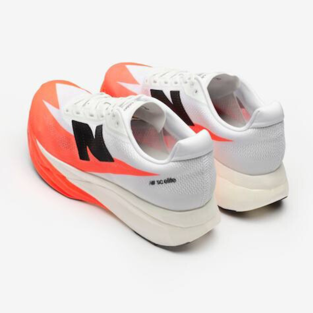 New Balance Fuelcell Supercomp Elite V5 - Branco/Vermelho