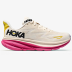 Hoka Clifton 9 – Branco/Rosa