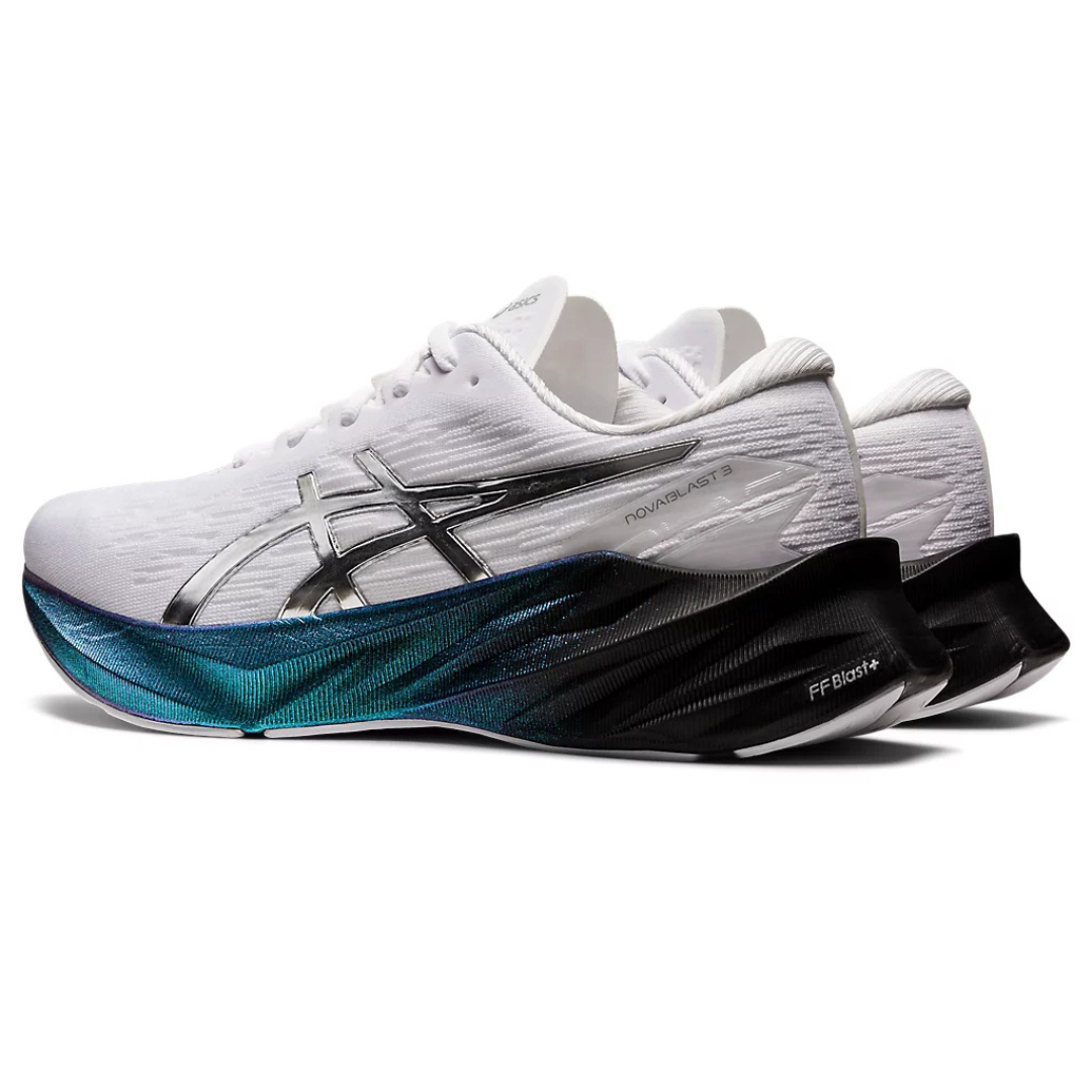 Asics Novablast 3 White Blue