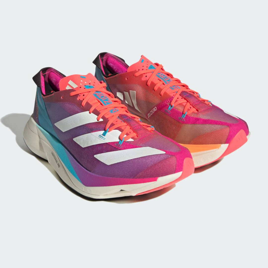 Adidas Adizero Adios Pro 3 - Signal Pink Cyan