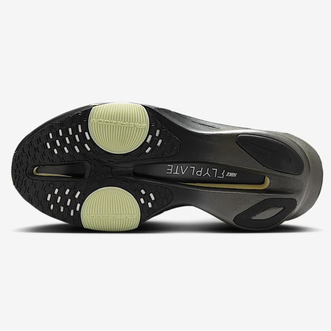 Nike ZoomX ALPHAFLY Next% 3 - Preto/Olive Aura/Prateado metalizado