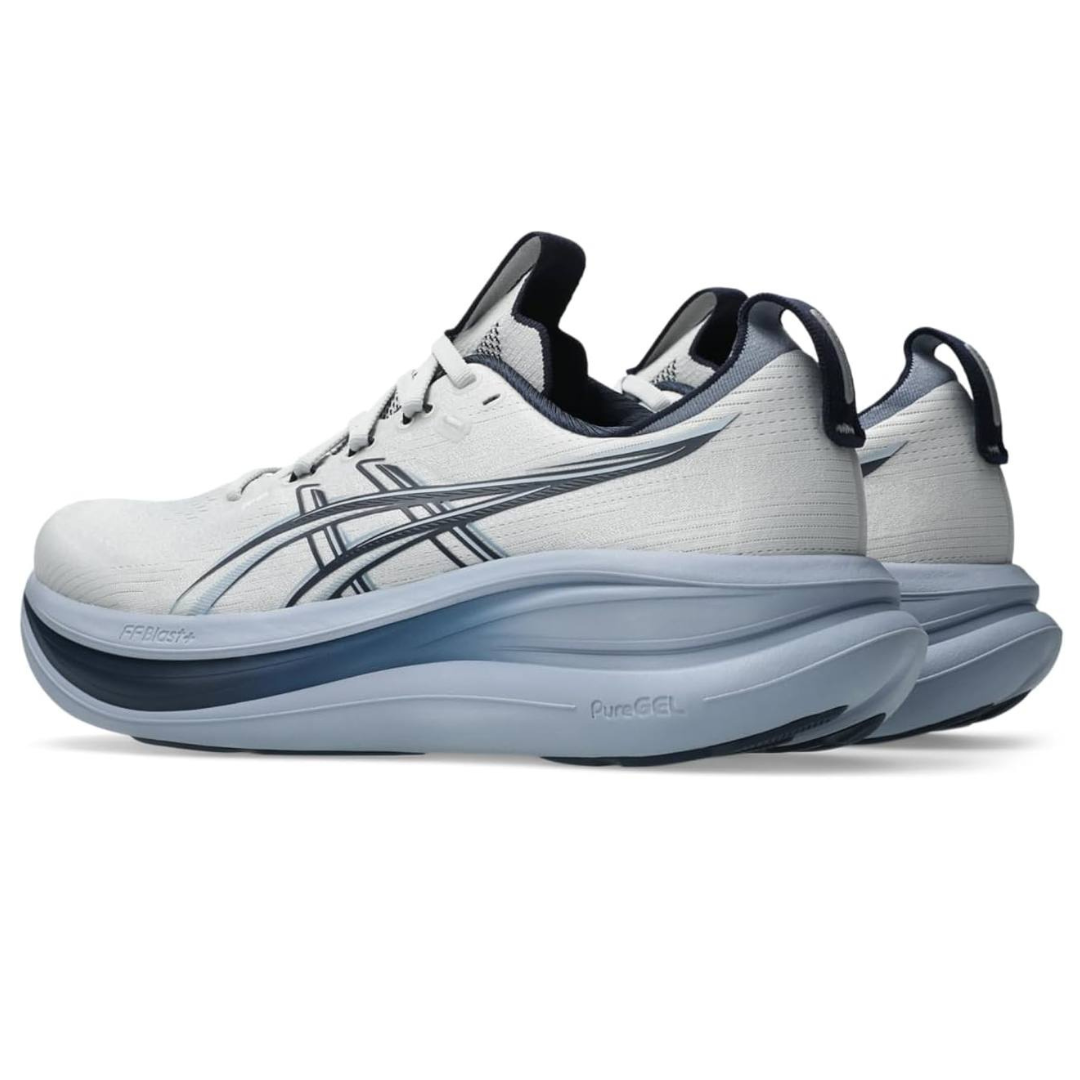 Asics Gel - Nimbus 28 - Branco/Cinza/Azul