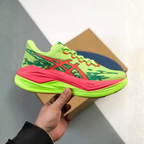 Asics Superblast 3 - Unissex - Verde/Vermelho