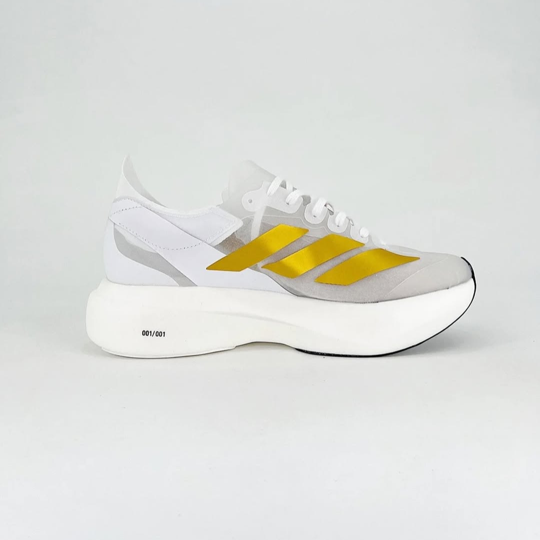 Adidas Adizero Adios PRO EVO 1 - Branco/Dourado – ForTimer