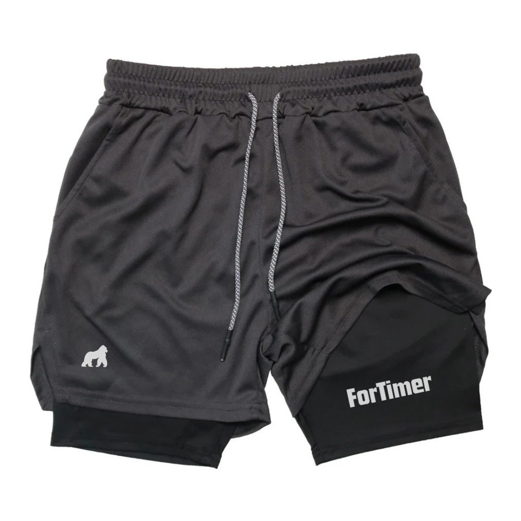 Bermuda 2 em 1 Fort DuoFast Masculina