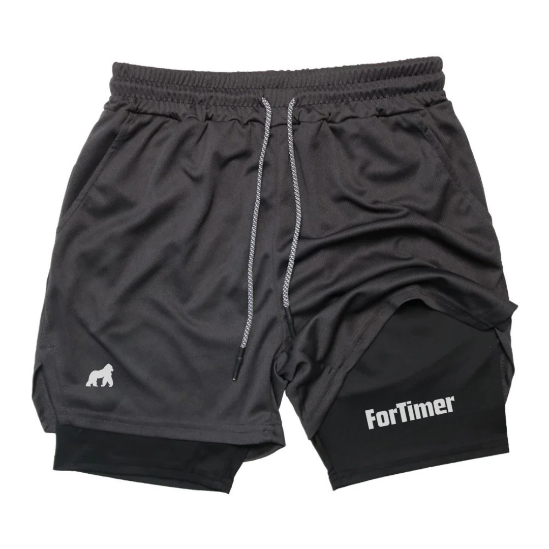 Bermuda 2 em 1 Fort DuoFast Masculina