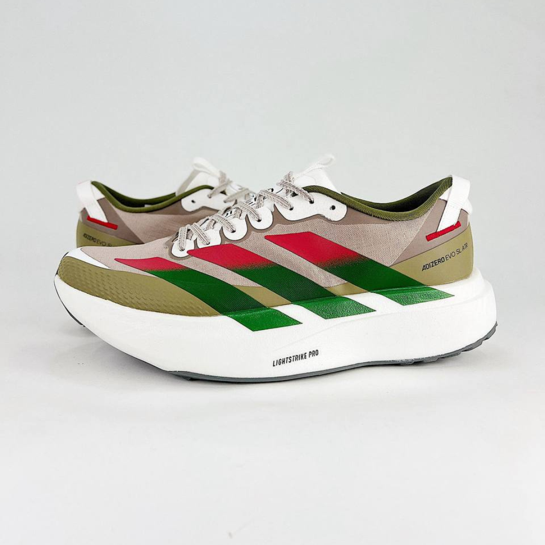 Adidas Adizero EVO SL ATR - Verde/Vermelho