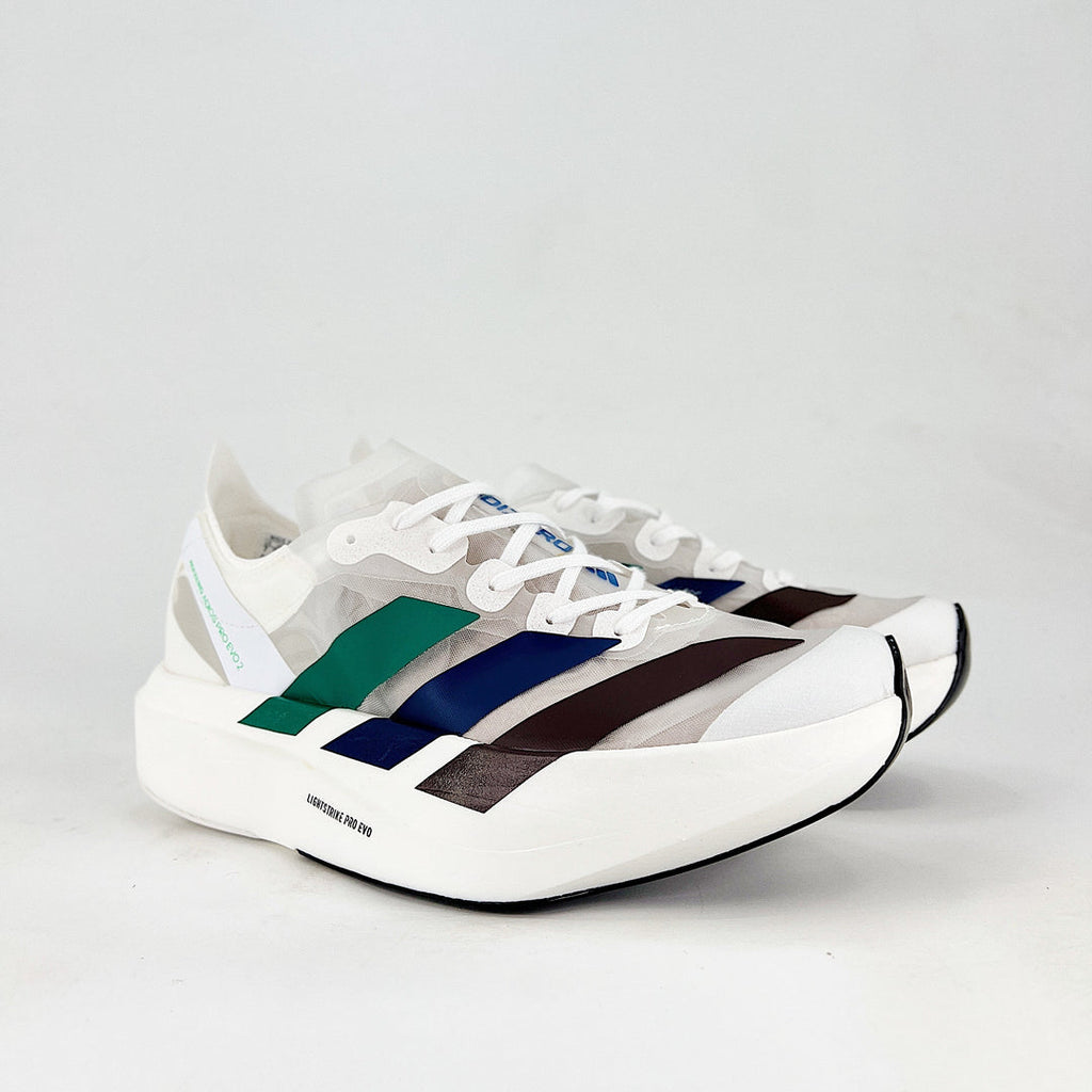 Adidas Adizero Adios Pro Evo 2 - Branco/Marinho/Verde - imagem 2