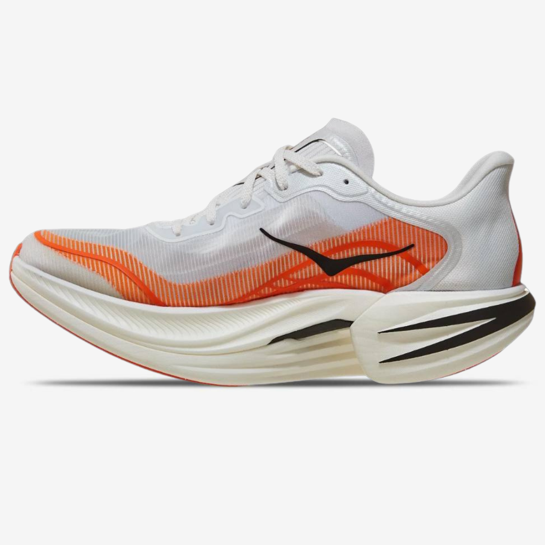 Hoka Cielo X1 2.0 Unissex - Branco/Vermelho