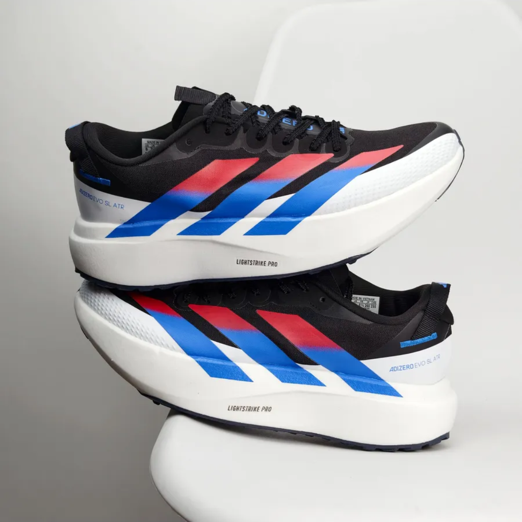 Adidas Adizero EVO SL ATR - Preto/Azul/Vermelho