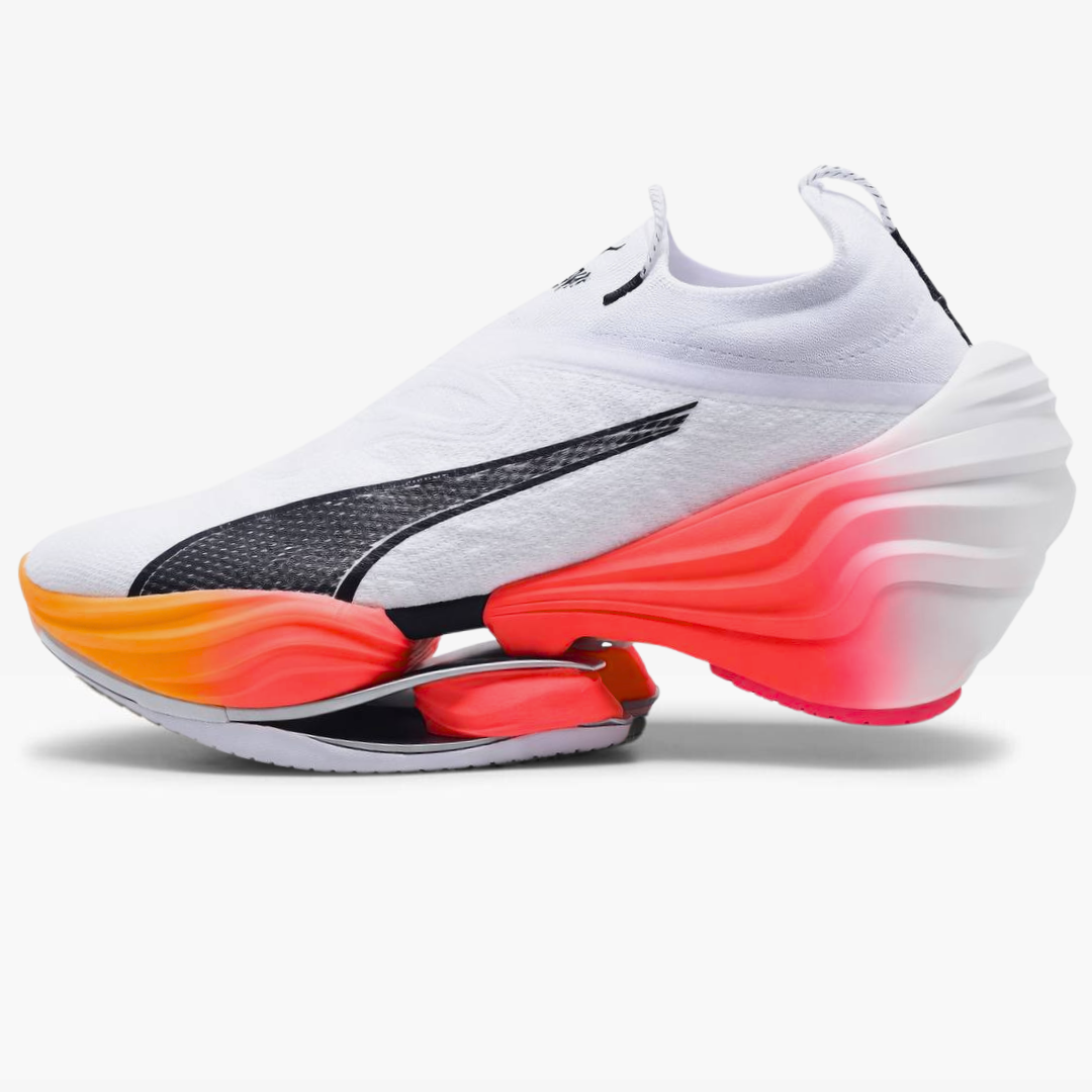 Puma Fast-RB Nitro Elite - Branco/Rosa/Laranja