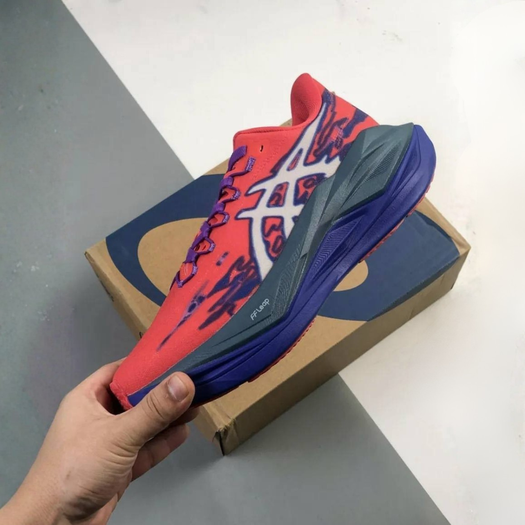 Asics Superblast 3 - Unissex - Vermelho/Azul