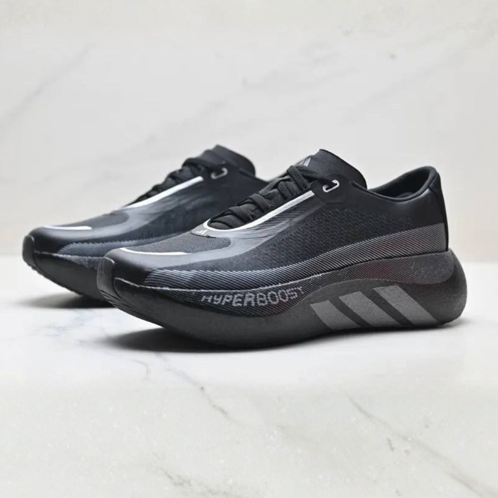 Adidas Hyperboost Edge - Preto/Cinza Metálico