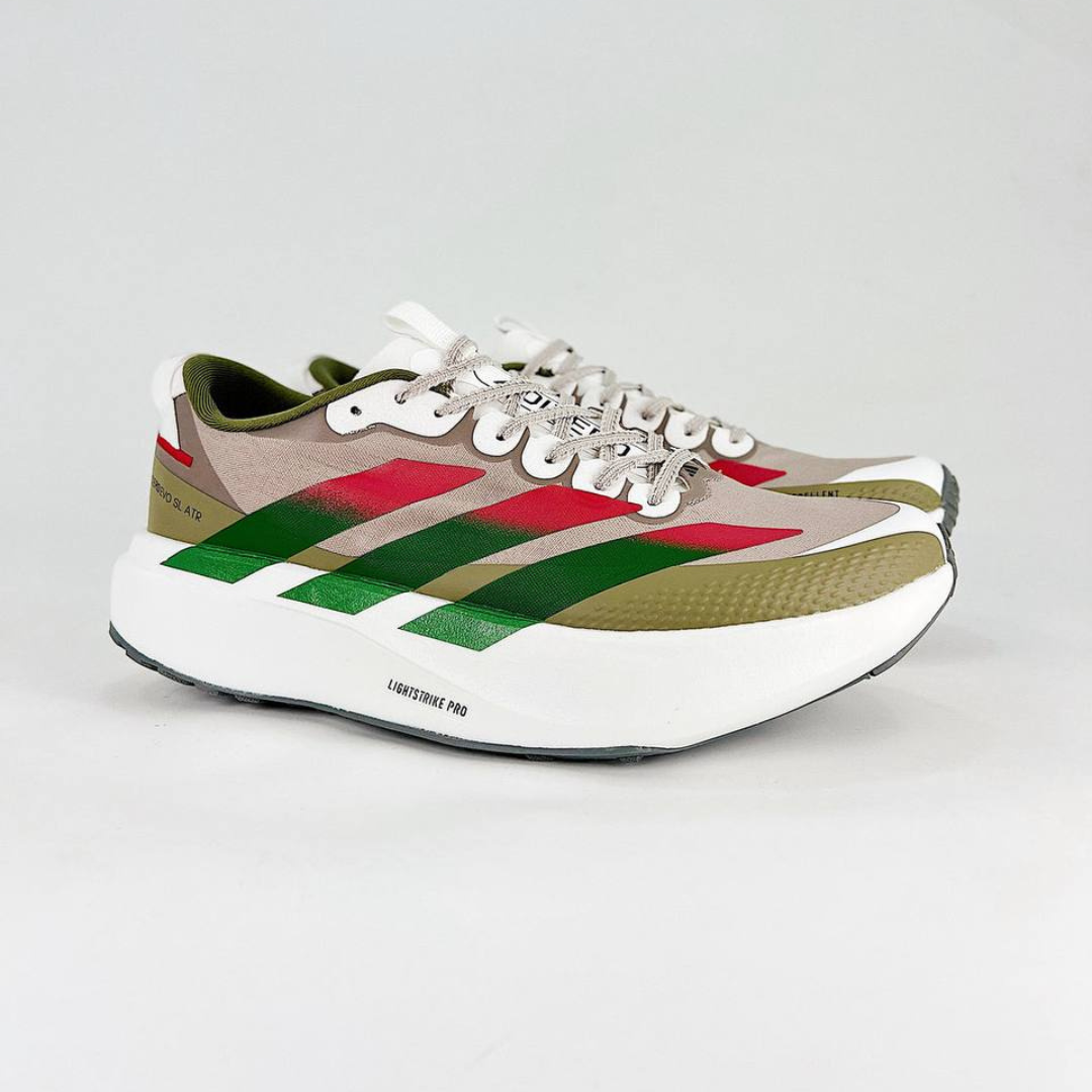 Adidas Adizero EVO SL ATR - Verde/Vermelho