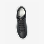 Alexander McQueen Tênis Oversized com cadarço - Black/White