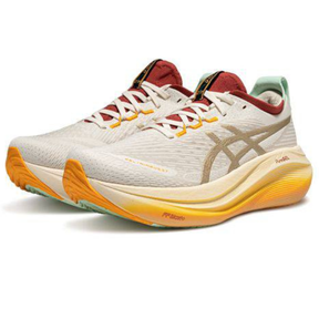 Asics Gel - Nimbus 27 - Branco/Dourado