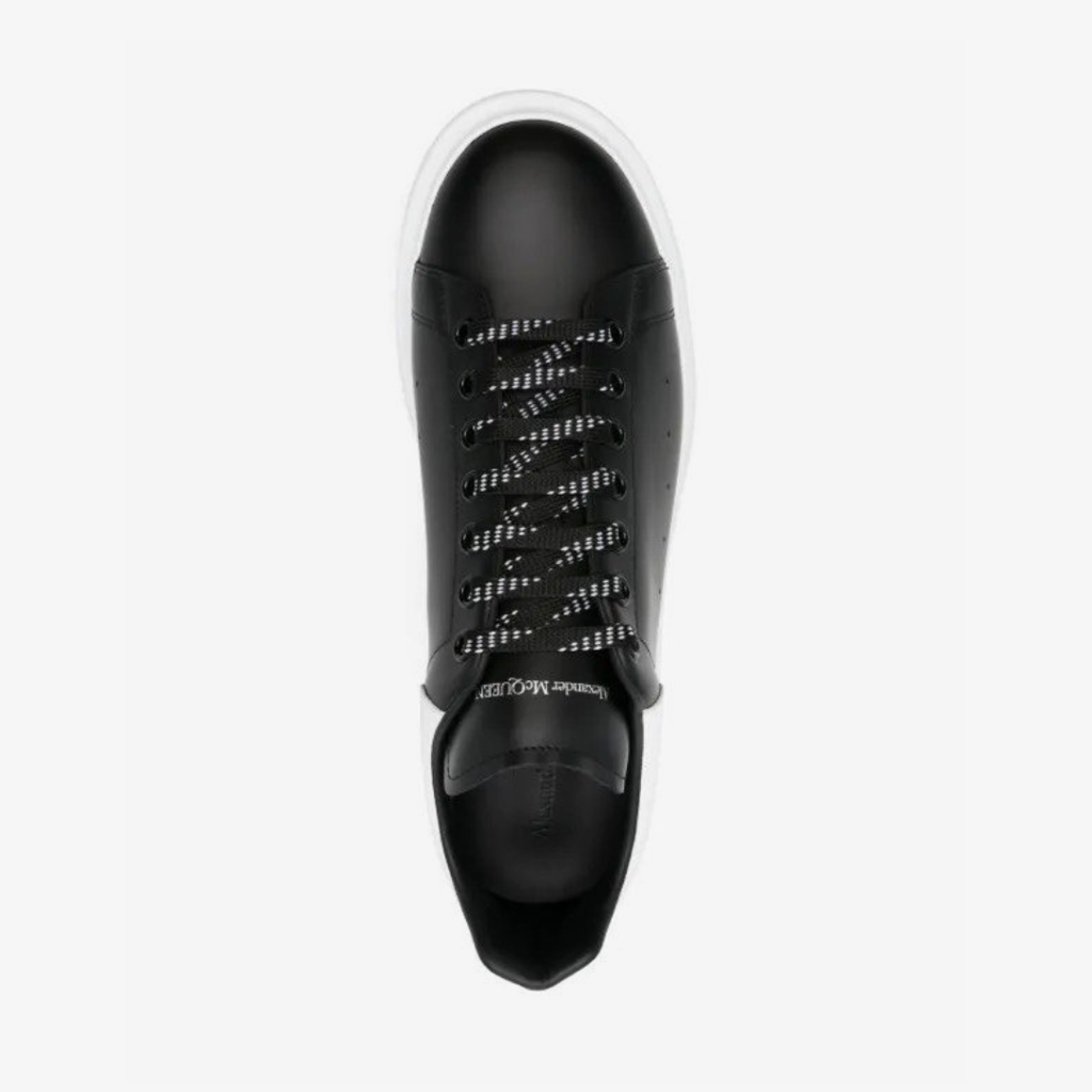 Alexander McQueen Tênis Oversized com cadarço - Preto/Branco