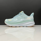 HOKA Clifton 9 Amarelo e Vermelho – imagem 1 de 6