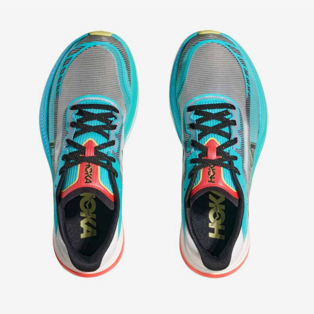 Hoka Cielo X1 2.0 Unissex - Azul/Branco