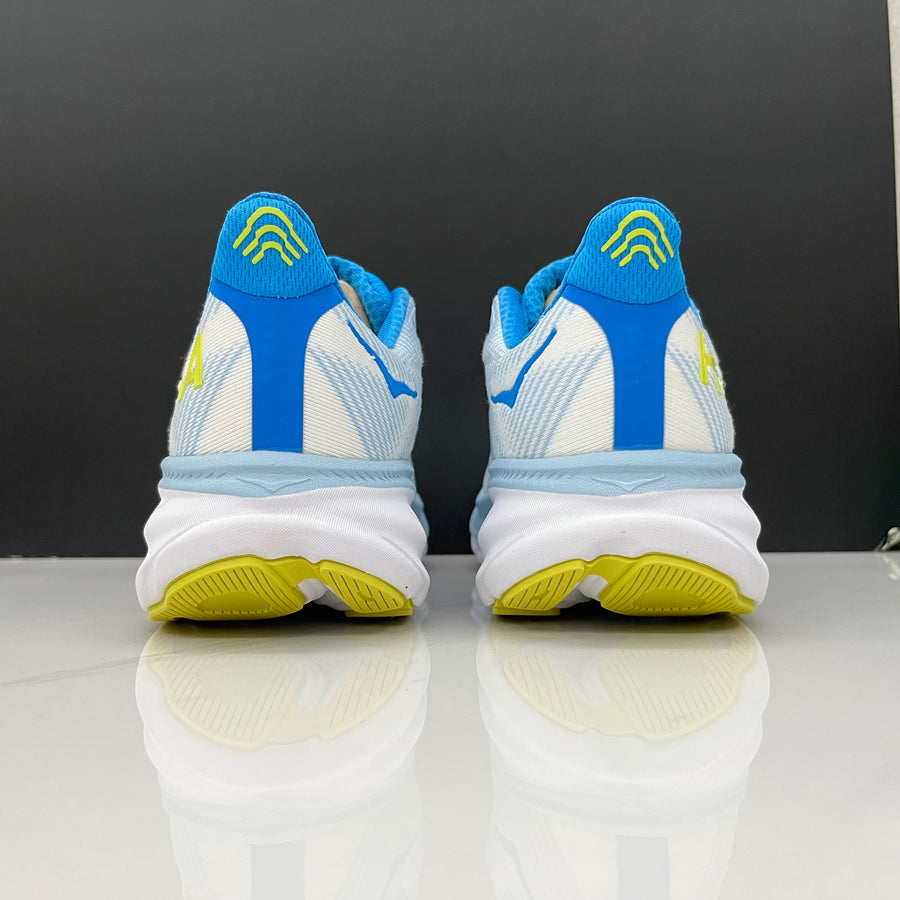 HOKA Clifton 9 Verde Água e Amarelo – imagem 5 de 5