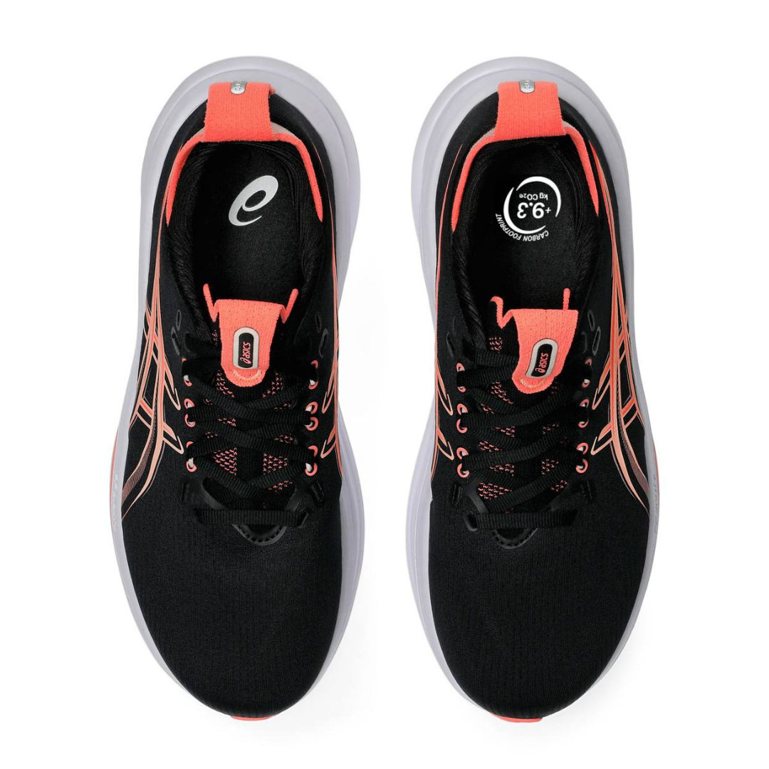 Asics Gel - Nimbus 28 - Preto/Laranja