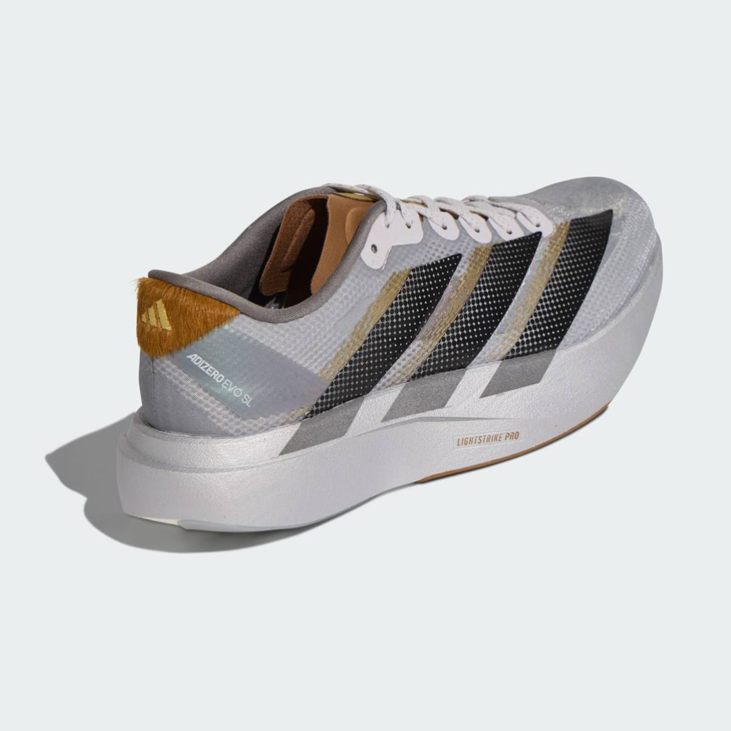 Adidas Adizero EVO SL - Cinza/Dourado/Prata