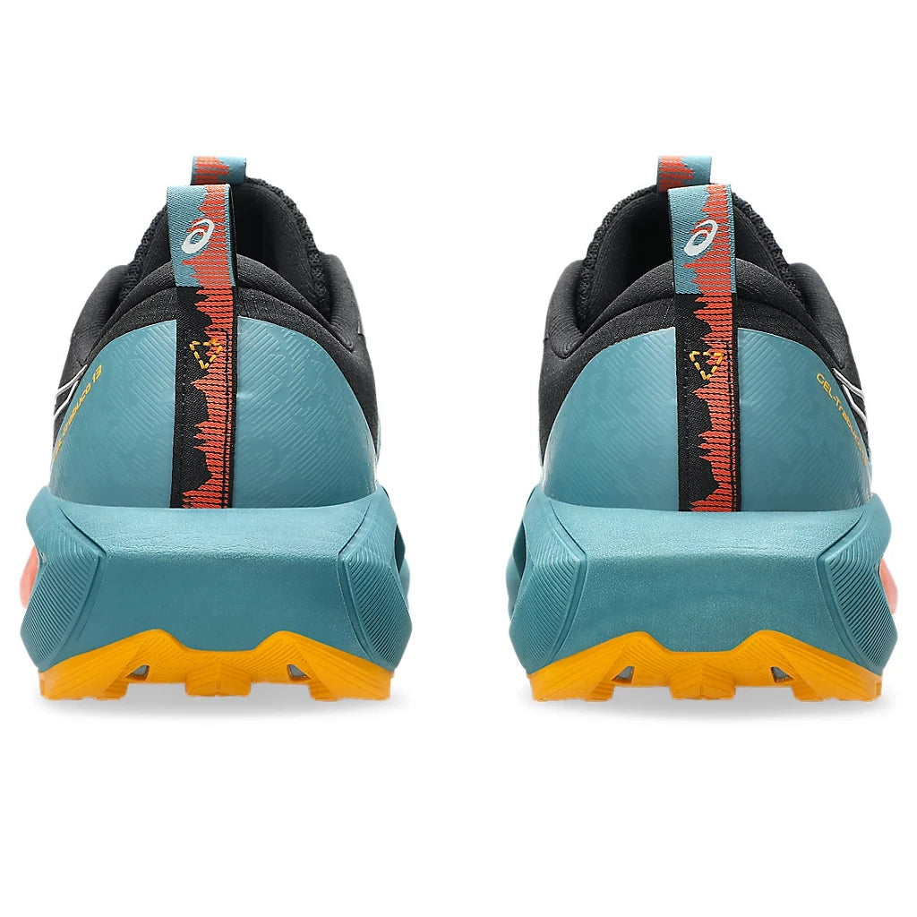 Asics Gel Trabuco 13 - Azul Atlântida/Laranja – ForTimer