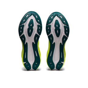 Asics NovaBlast 3 Verde fluorescente e Branco