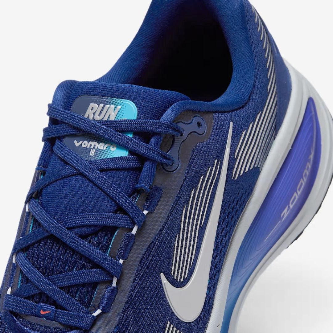 Nike Vomero 18 - Azul/Cinza Metálico