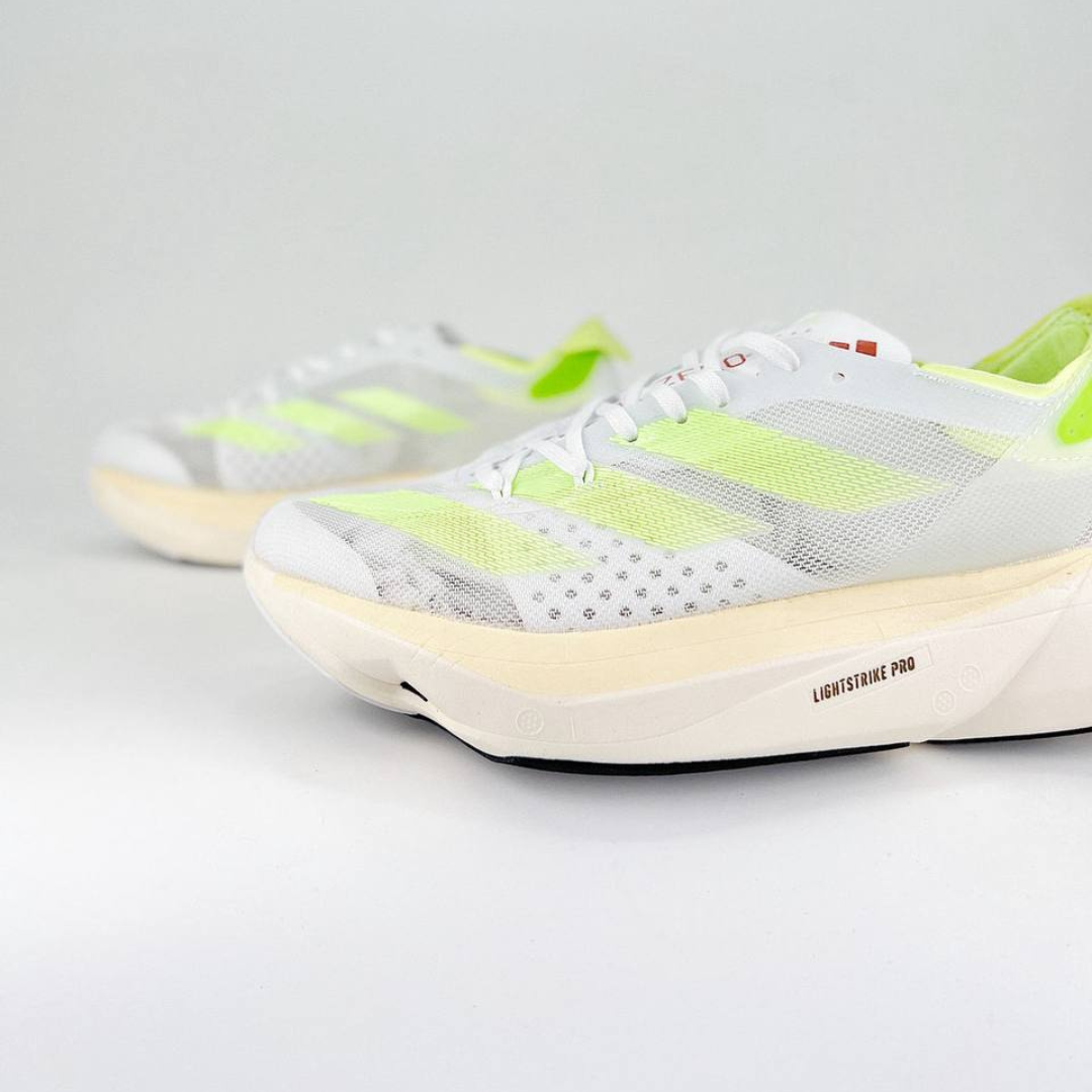 Adidas Adizero Adios Pro 3 - Branco/Verde Neon