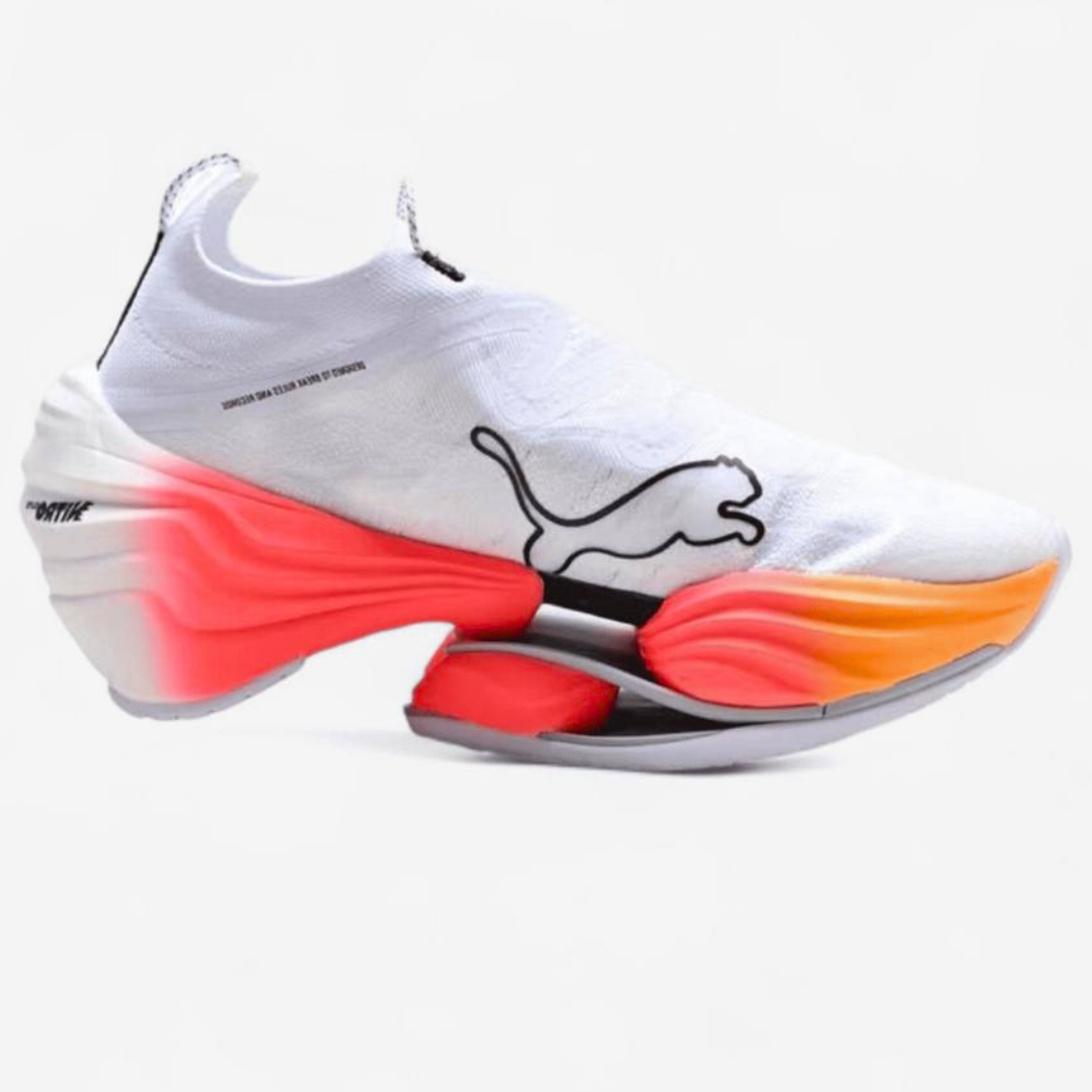 Puma Fast-RB Nitro Elite - Branco/Rosa/Laranja