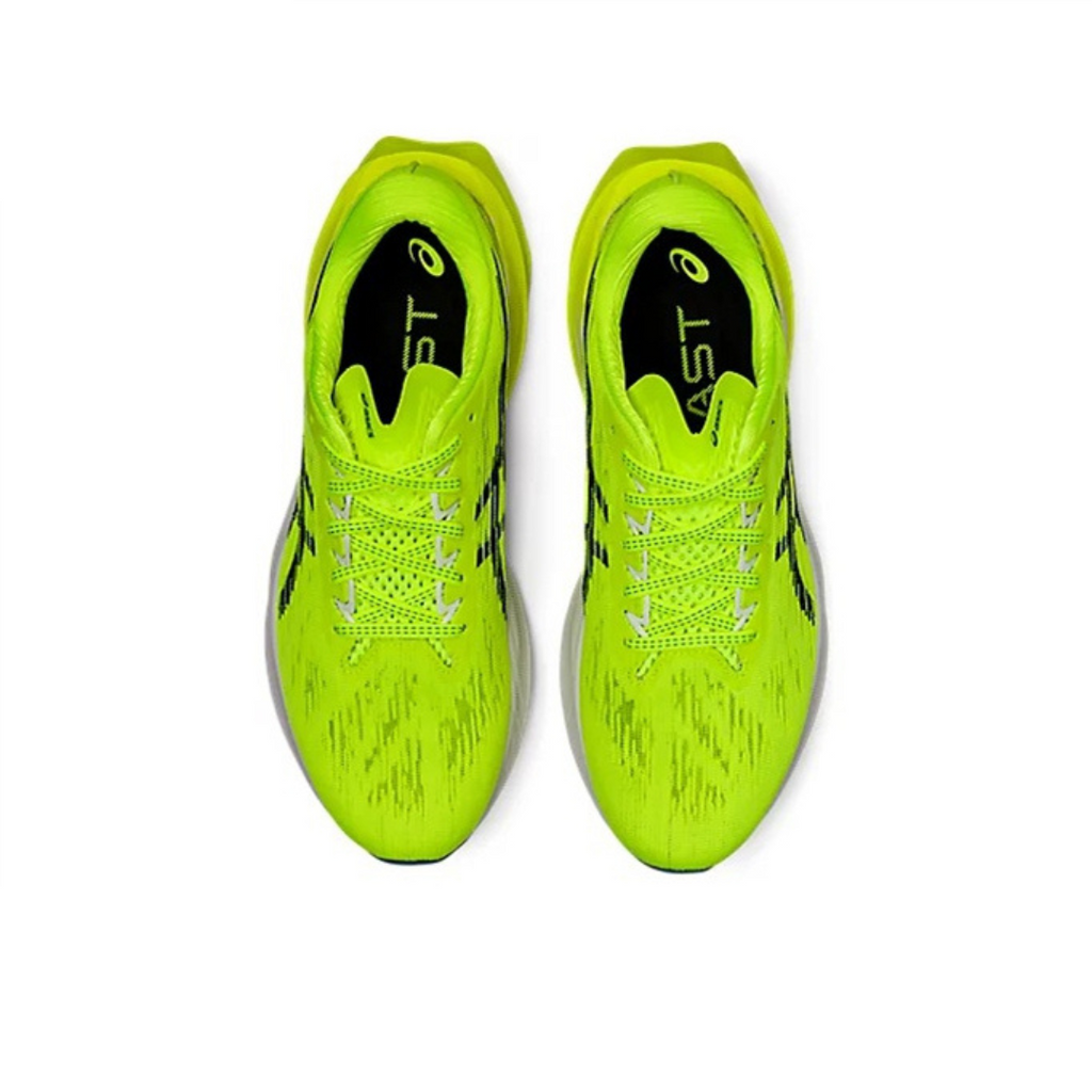 Asics Novablast 3 Verde fluorescente e Preto