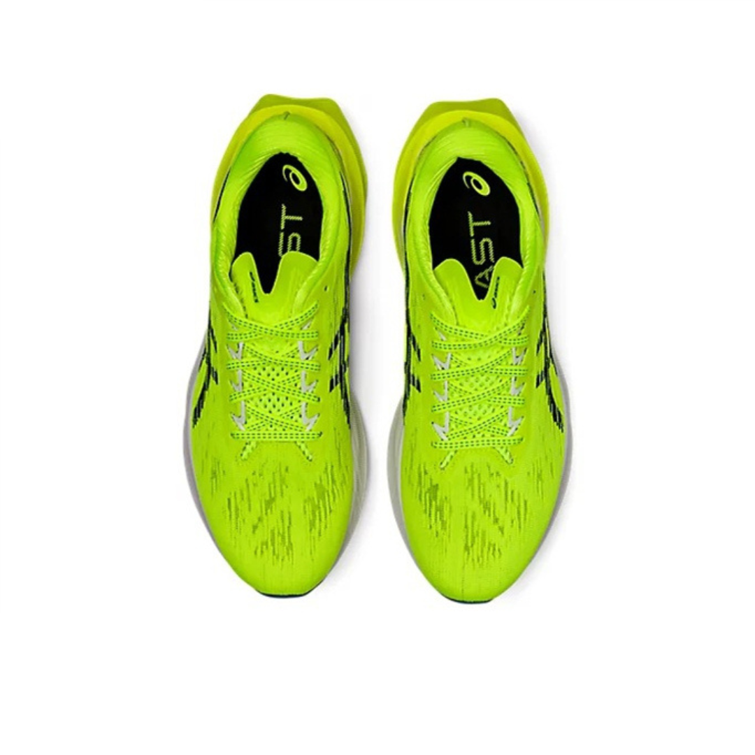 Asics Novablast 3 Verde fluorescente e Preto