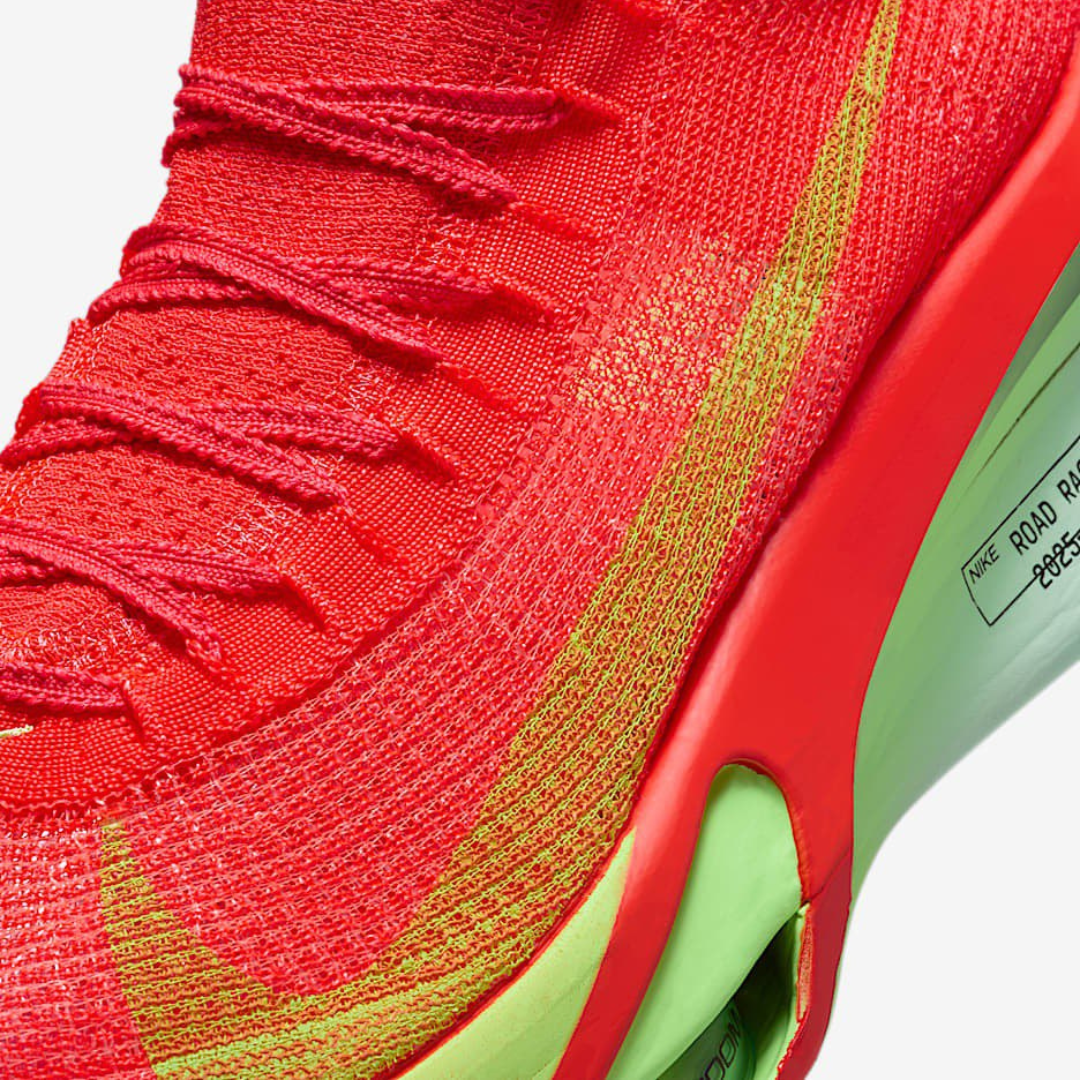 Nike ZoomX ALPHAFLY Next% 3 - Carmesim Bright/Lime Blast/Mint Foam