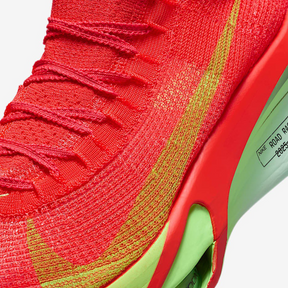 Nike ZoomX ALPHAFLY Next% 3 - Carmesim Bright/Lime Blast/Mint Foam