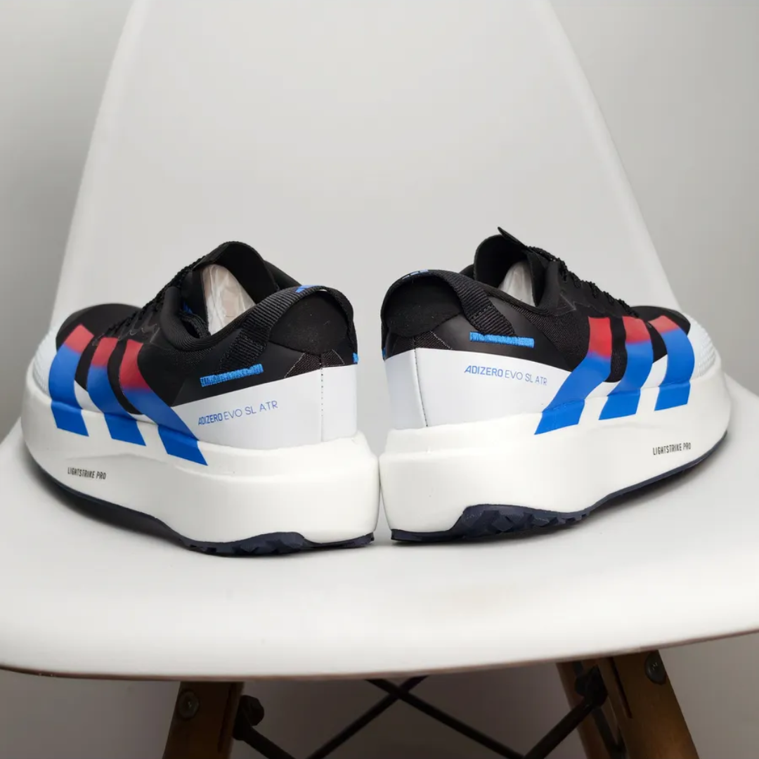 Adidas Adizero EVO SL ATR - Preto/Azul/Vermelho
