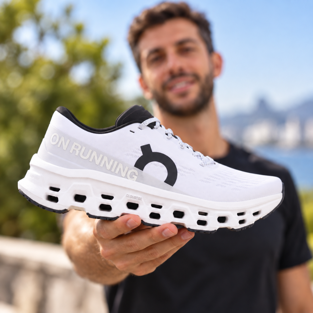 On Running Cloudmonster 3 White Black