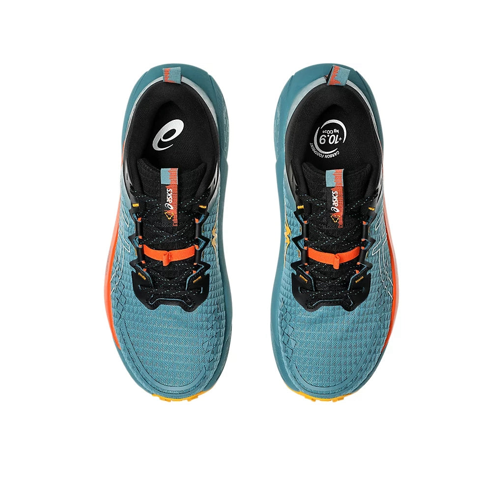 Asics Gel Trabuco 13 - Azul Atlântida/Laranja – ForTimer