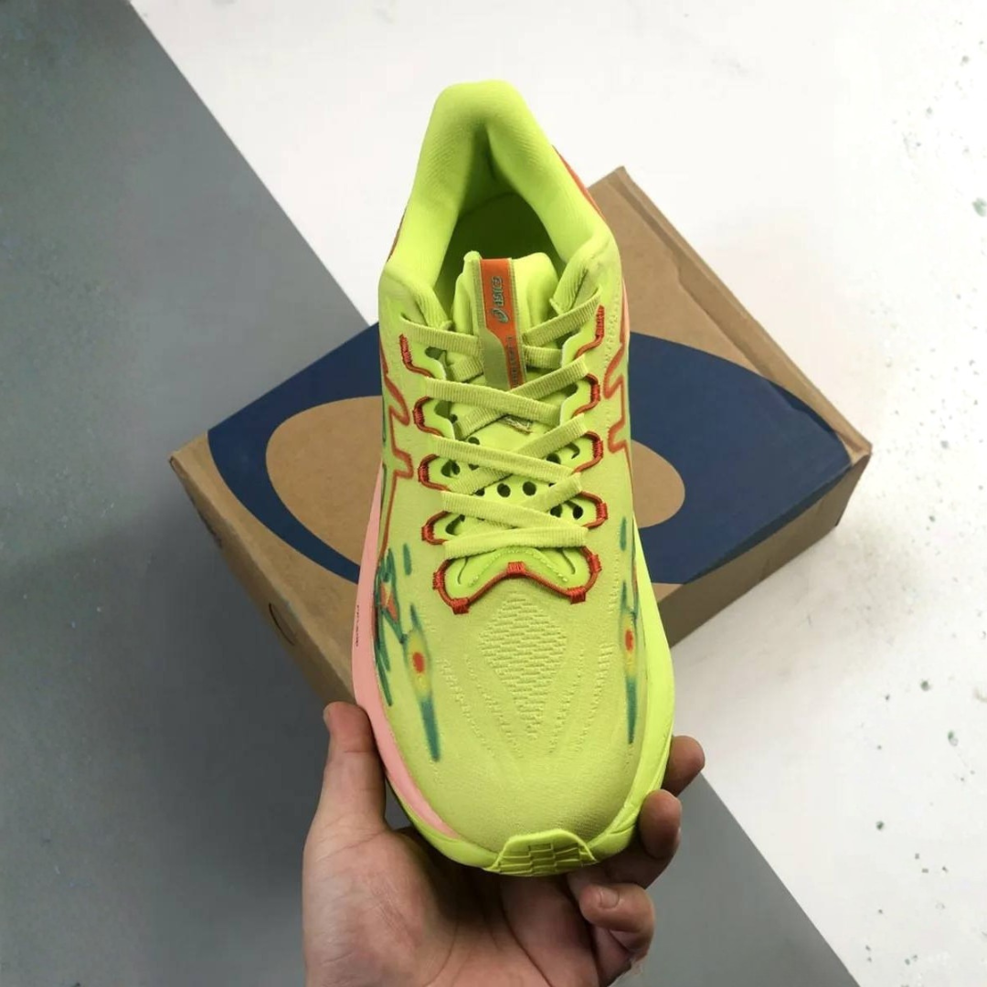 Asics Superblast 3 - Unissex - Verde/Laranja