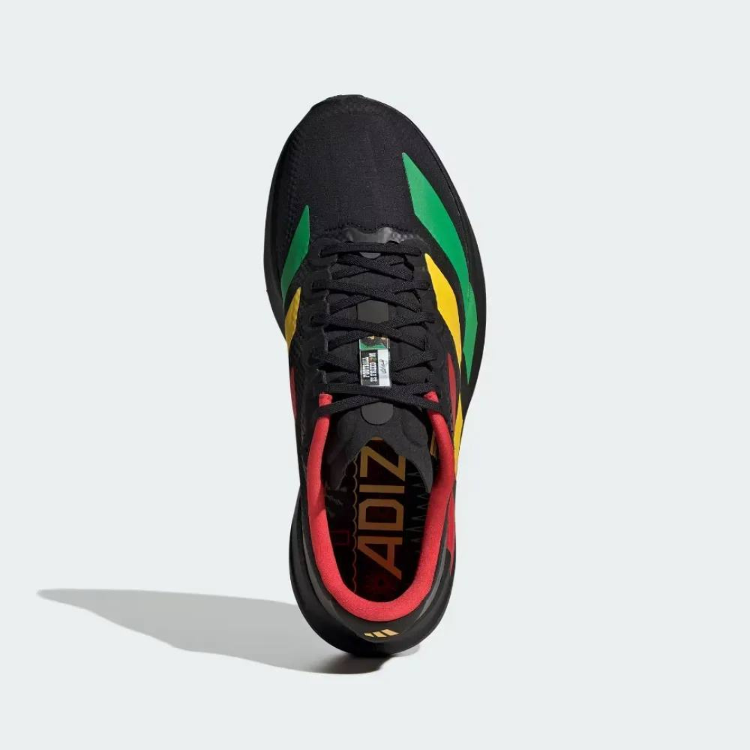 Adidas Adizero EVO SL Jamaica 26 - Core Black Vivid Green
